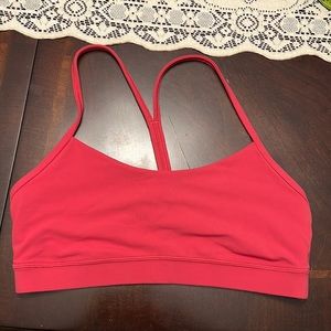 NWOT Flow-Y Hot Pink Cami/Racerback lululemon sport bra size 10